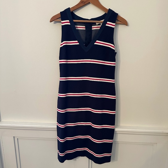 Banana Republic Size 6 Striped Dress - Picture 1 of 7